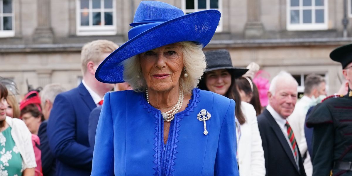 Hidden meaning behind Queen Camilla’s brooch as she joined King Charles in Scotland