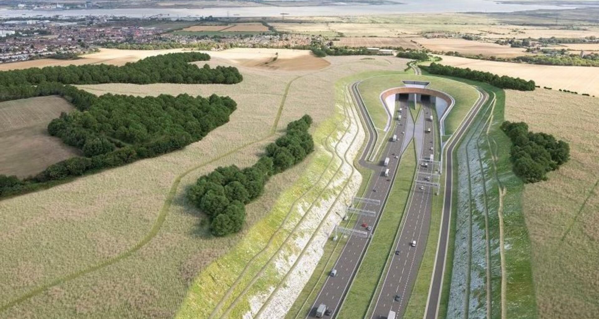 Widest Tunnel in Europe