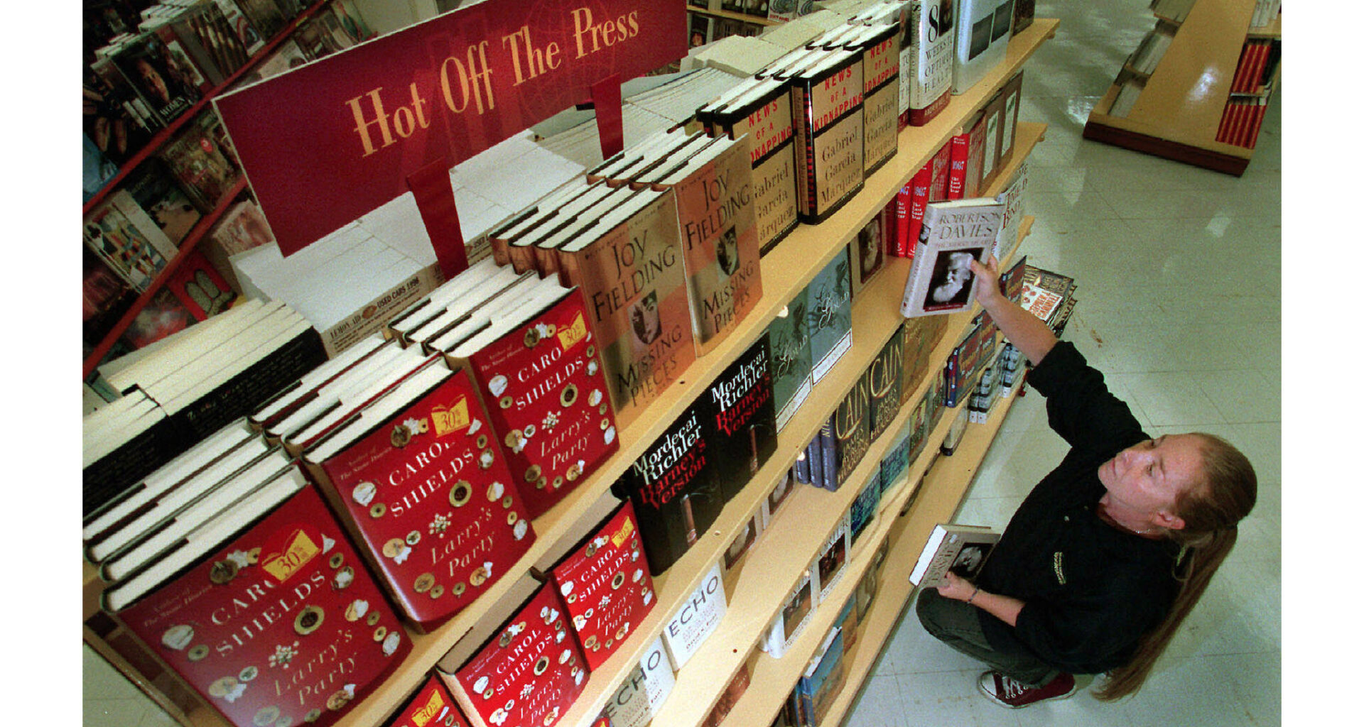 Trying to keep from buying American products? Consider who is publishing the books you’re reading. (The Canadian Press Files)