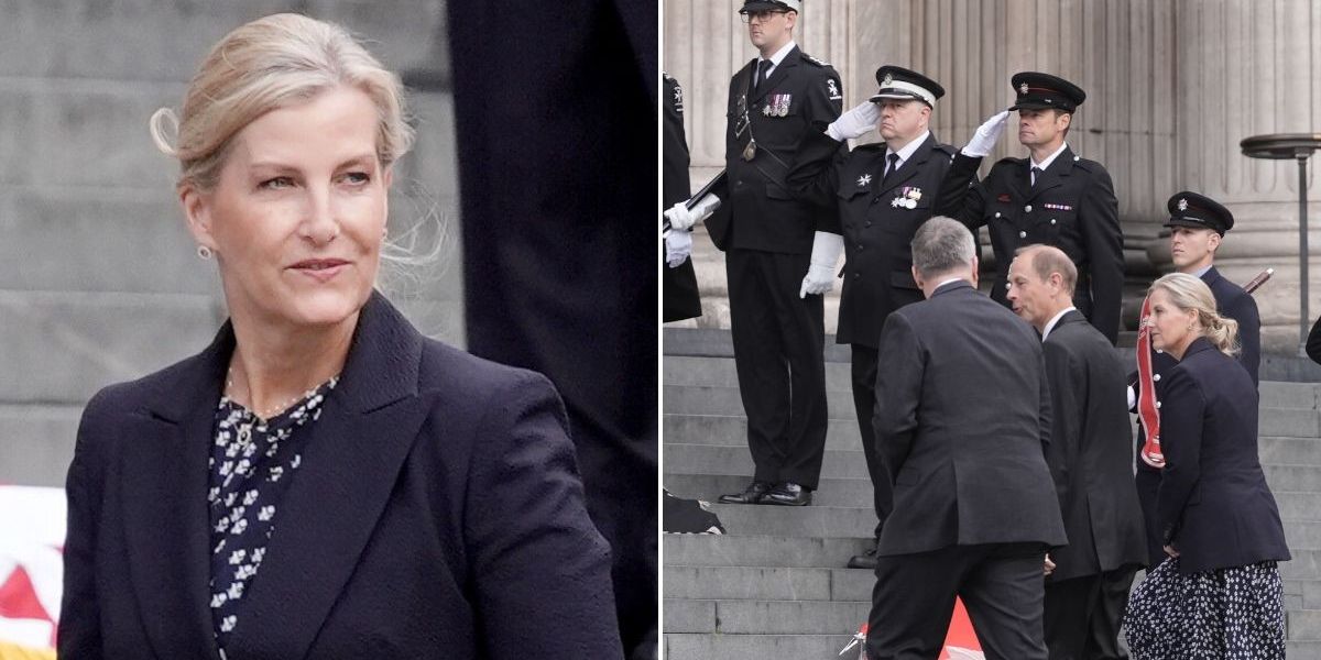 Duchess of Edinburgh and Prince Edward step in for King Charles as they attend 7/7 memorial service in London