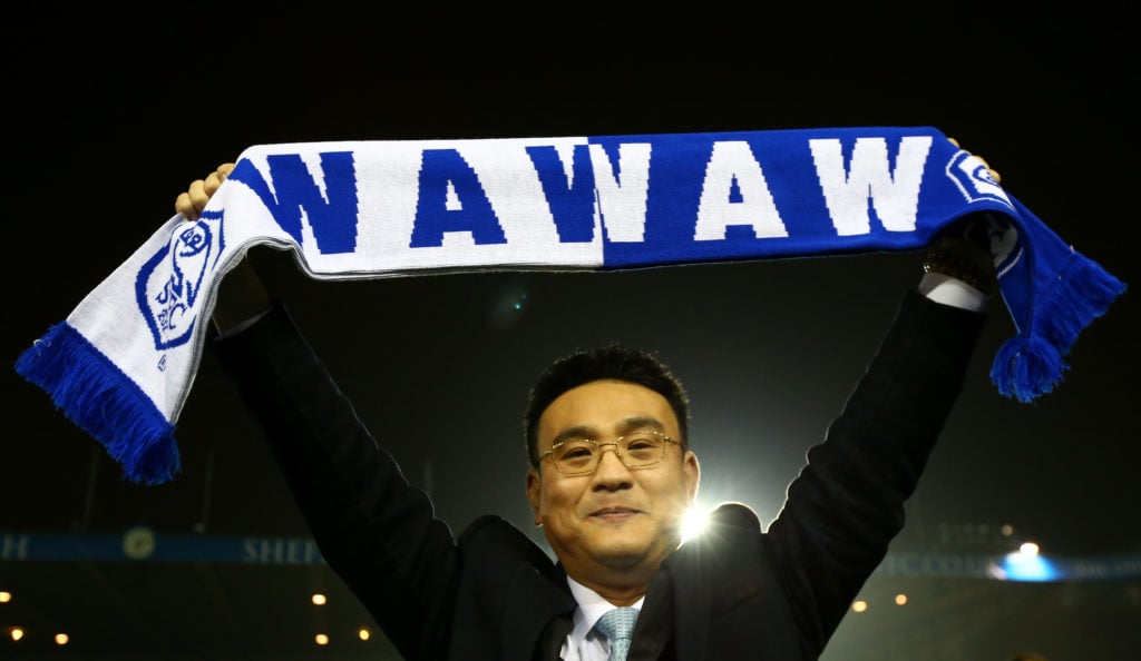 Dejphon Chansiri before the game between Sheffield Wednesday v Arsenal - Capital One Cup Fourth Round