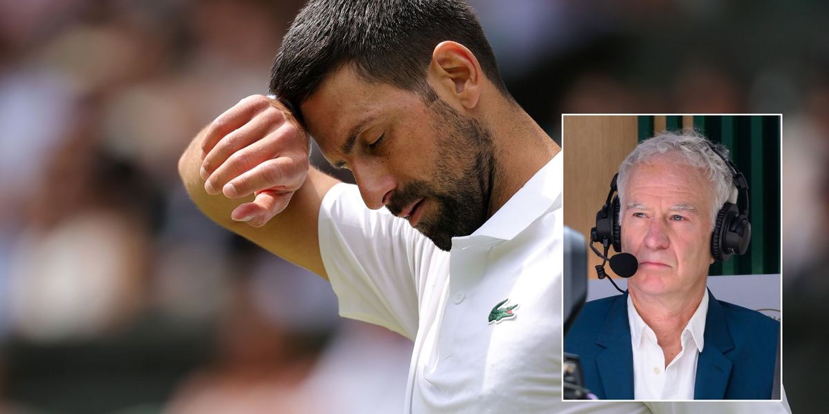 John McEnroe predicts Novak Djokovic will RETIRE on the spot at Wimbledon