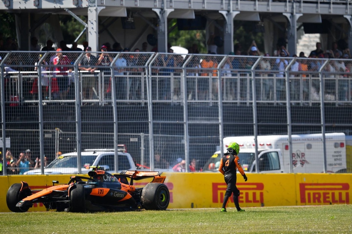 Why McLaren feels Norris' Canada crash actually helped as it "took the air out of the balloon"