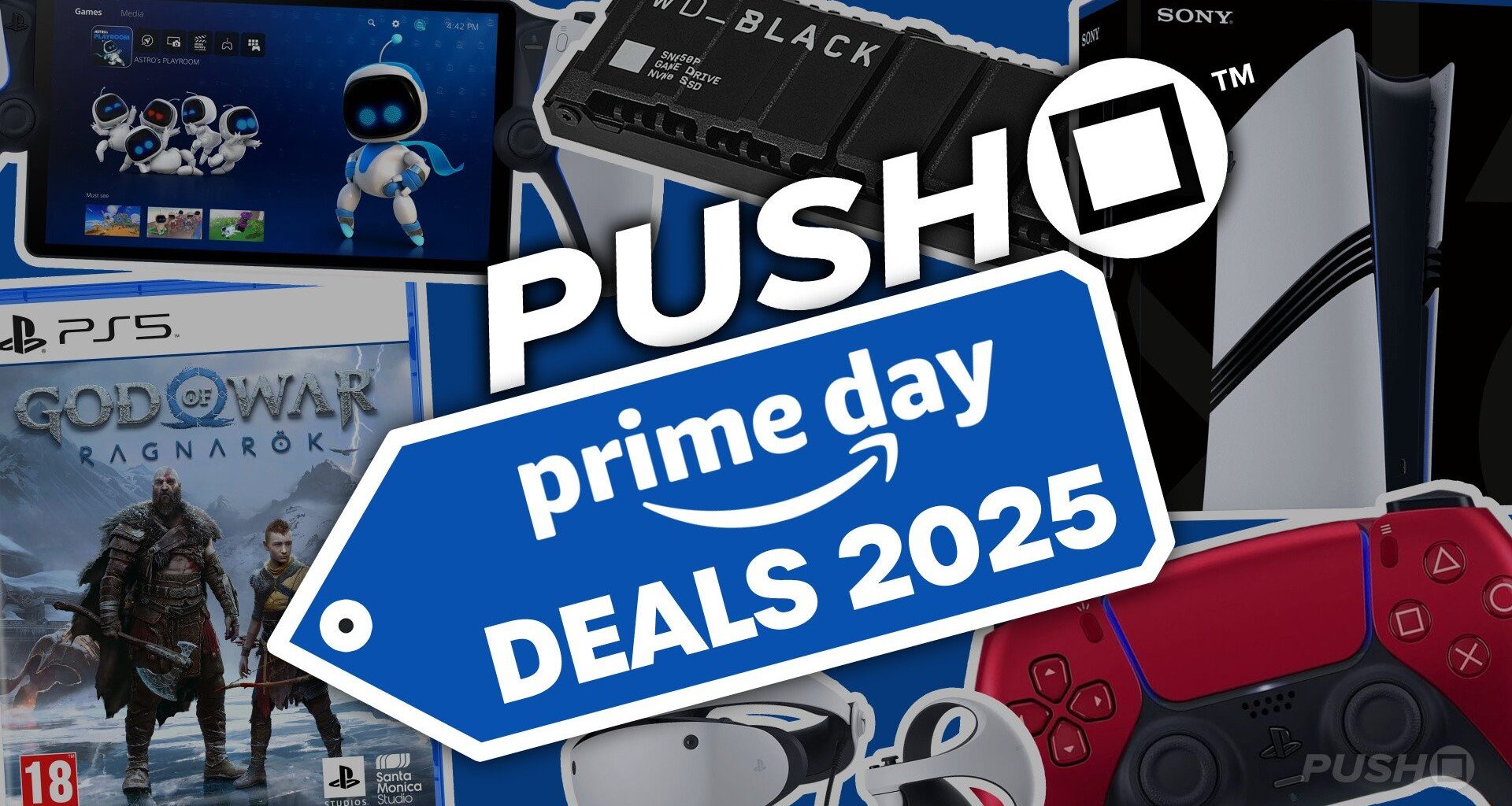Amazon Prime Day 2025 - Best Deals on PS5 Games, Controllers, SSDs, 4K TVs, and More