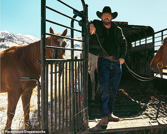 LA showbiz | 13943291 Yellowstone star Cole Hauser lands a new gig... ahead of the show's return