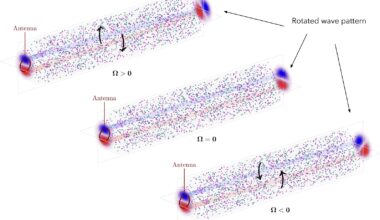 Physicists observe image rotation in plasma