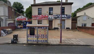 The site of 042 Bar and Restaurant in Soho Hill, Birmingham in June 2024. Taken from Google Street View.