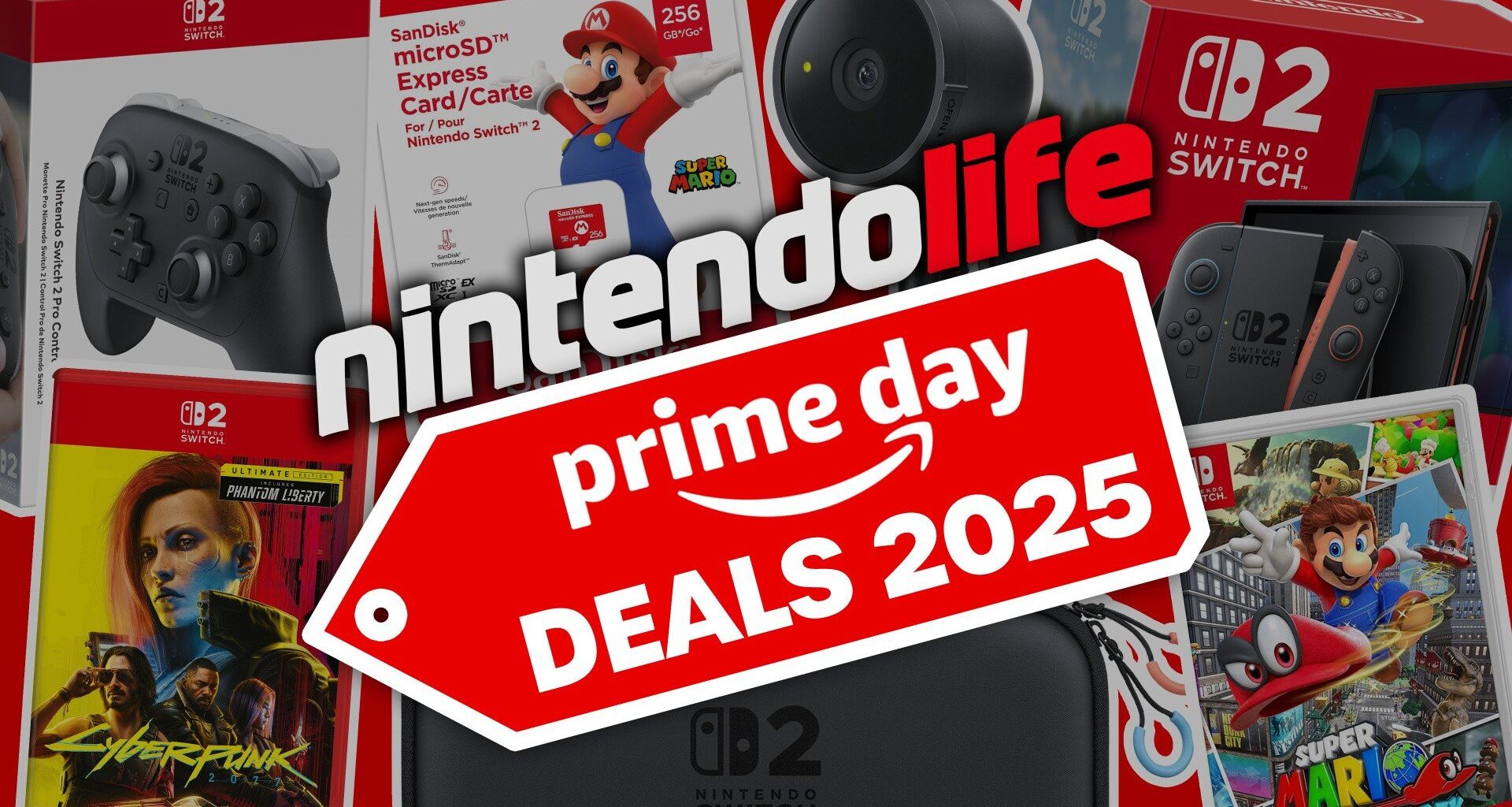 Amazon Prime Day 2025 - Best Deals On Nintendo Switch Games, Controllers, 4KTVs, MicroSD Cards, And More