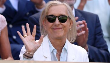 Martina Navratilova explains snub from posh Wimbledon restaurant after attempting to dine there
