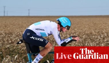 Tour de France 2025: stage five updates from the time trial from Caen – live | Tour de France 2025