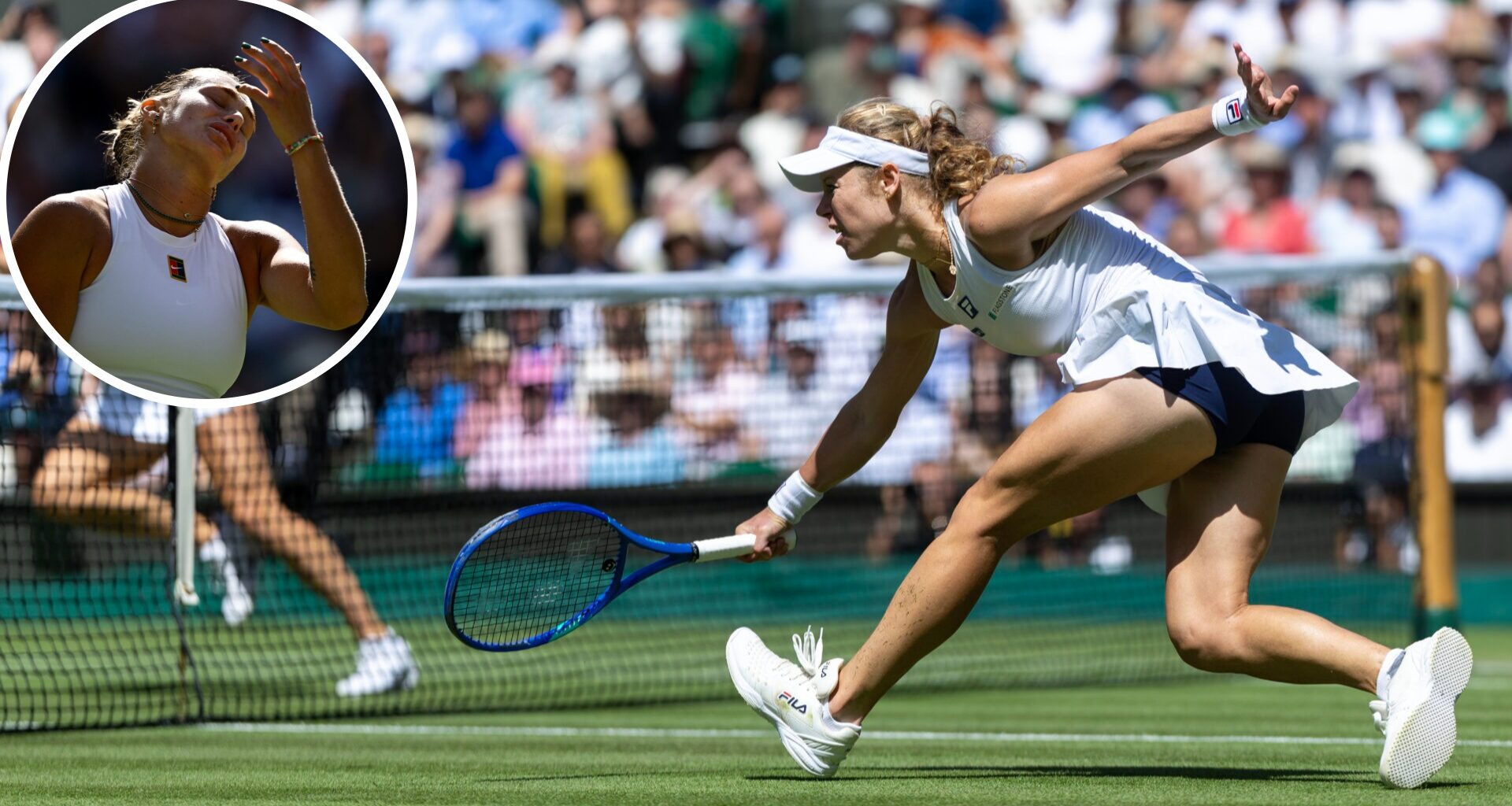 Laura Siegemund's conduct on court criticised against Aryna Sabalenka as she is told she 'goes over the line
