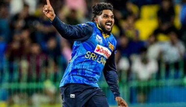 Hasaranga ruled out of Bangladesh T20Is with hamstring injury