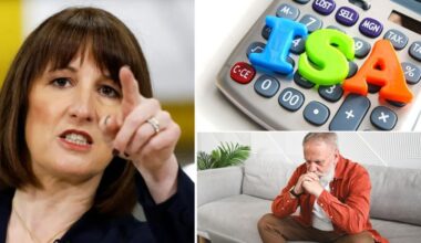 Pension savers face double hit as Rachel Reeves' tax-free allowance cut to slash retirement savings