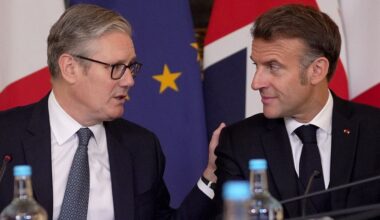 Emmanuel Macron opens door to UK's return to EU as Nigel Farage issues Keir Starmer warning over 'arrogant anti-Brexit President'