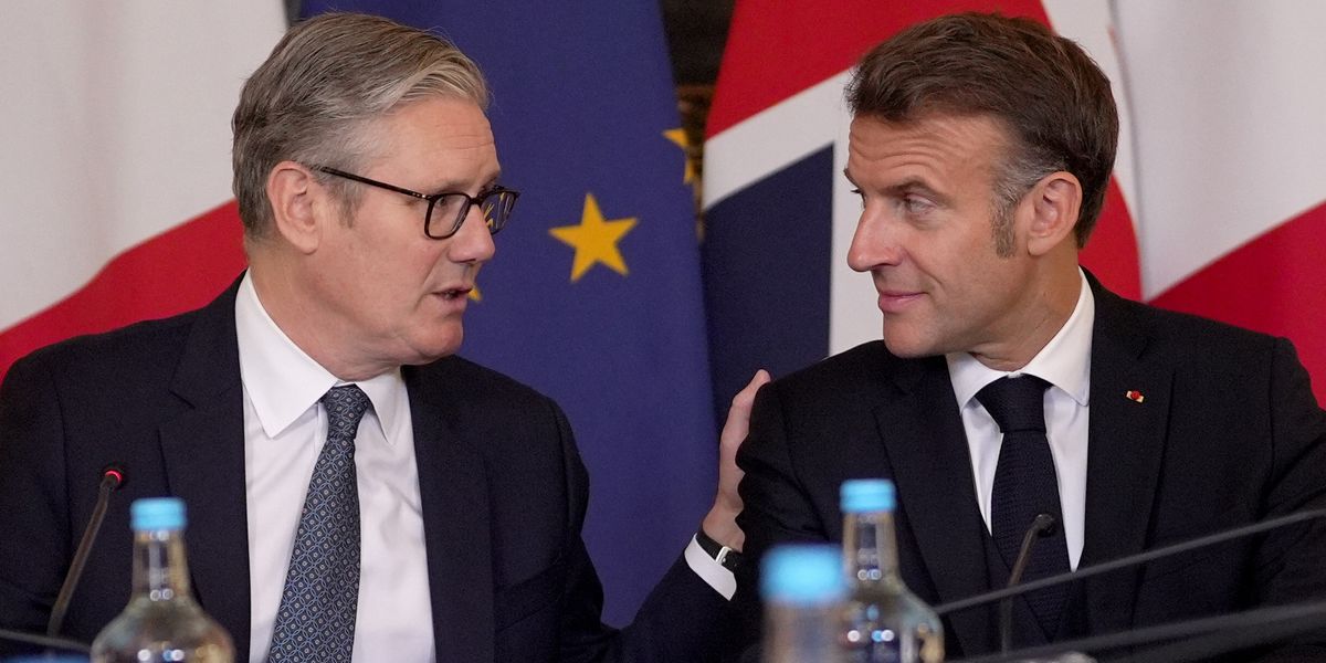 Emmanuel Macron opens door to UK's return to EU as Nigel Farage issues Keir Starmer warning over 'arrogant anti-Brexit President'
