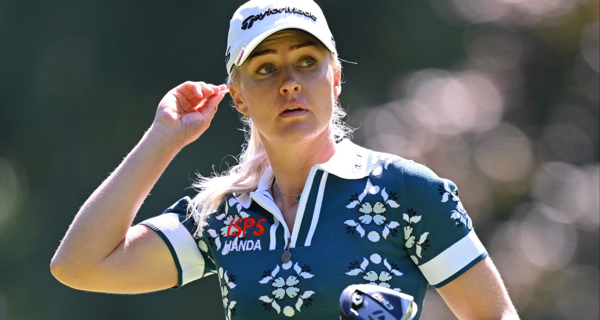 British No.1 Charley Hull stretchered off course after collapsing at golf major