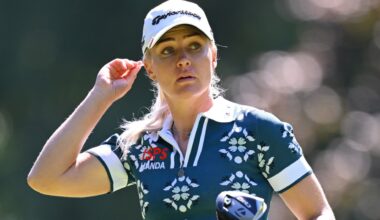 British No.1 Charley Hull stretchered off course after collapsing at golf major