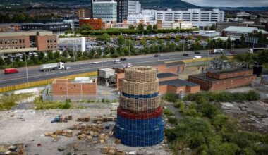 Village bonfire site: Police will not assist council in removing material from controversial site