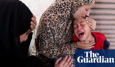 Israeli strike kills at least 10 children queueing for medical treatment in Gaza | Gaza