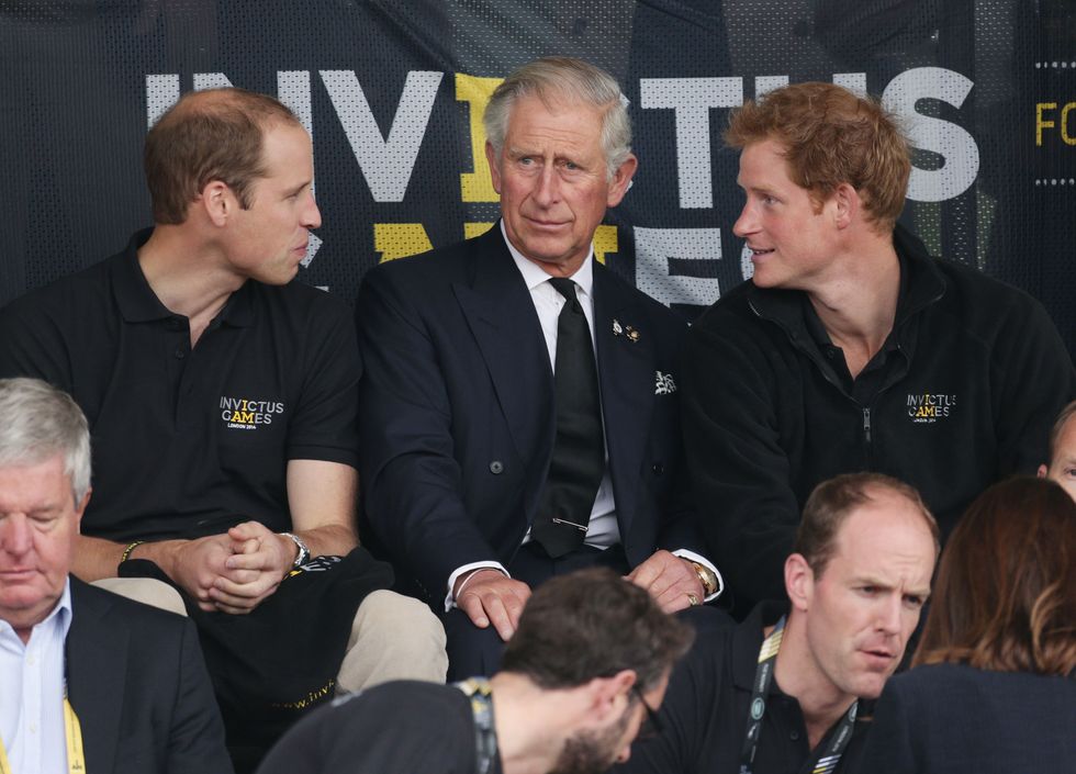 Prince William and King Charles