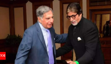 When Ratan Tata borrowed money from Amitabh Bachchan at Heathrow Airport: "Can I borrow some money? I don’t have any…" | Hindi Movie News