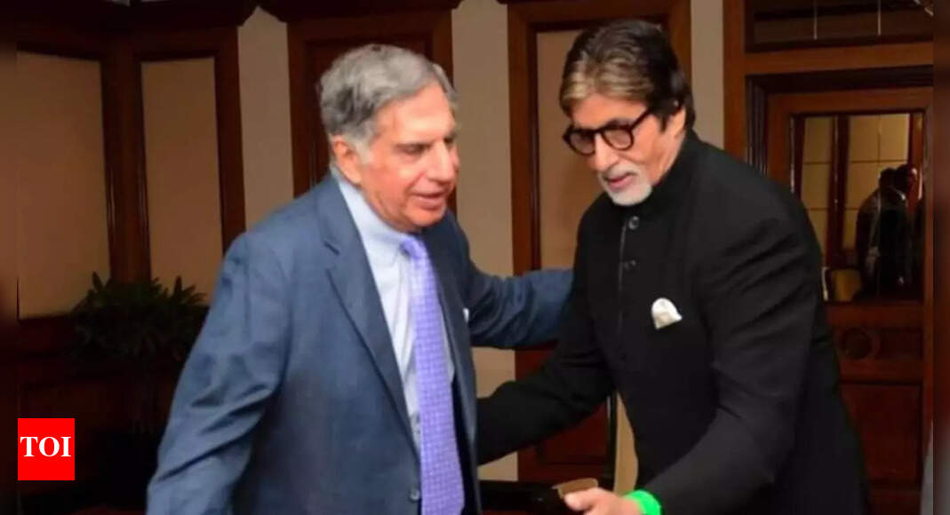 When Ratan Tata borrowed money from Amitabh Bachchan at Heathrow Airport: "Can I borrow some money? I don’t have any…" | Hindi Movie News