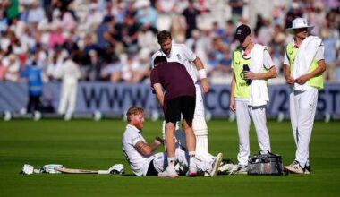 Fingers crossed he can come back strong - Pope on Stokes's fitness