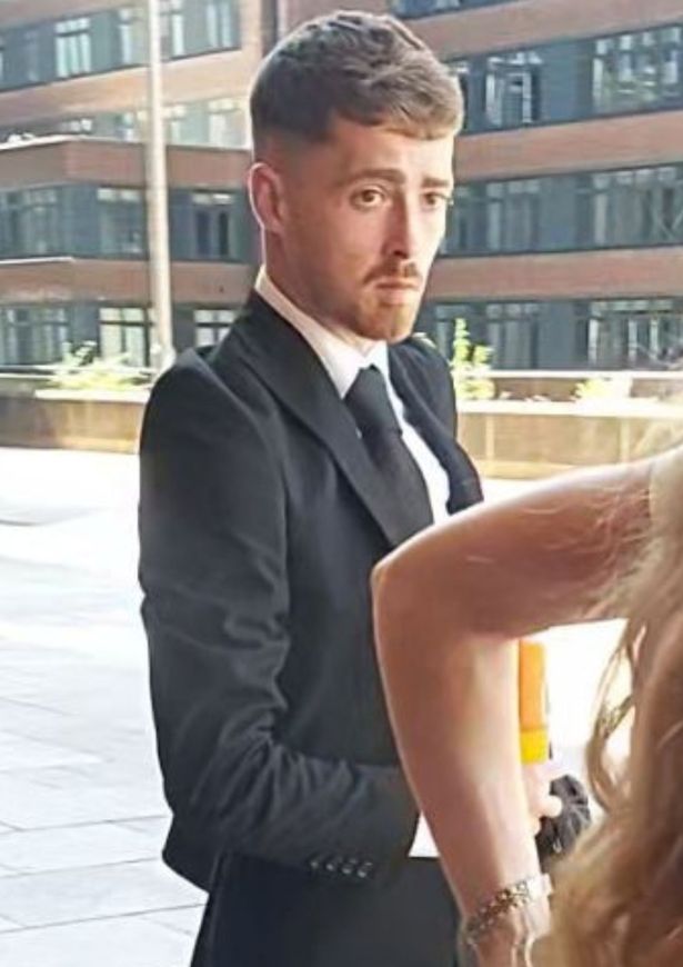 Jacob Thomas outside Liverpool Crown Court