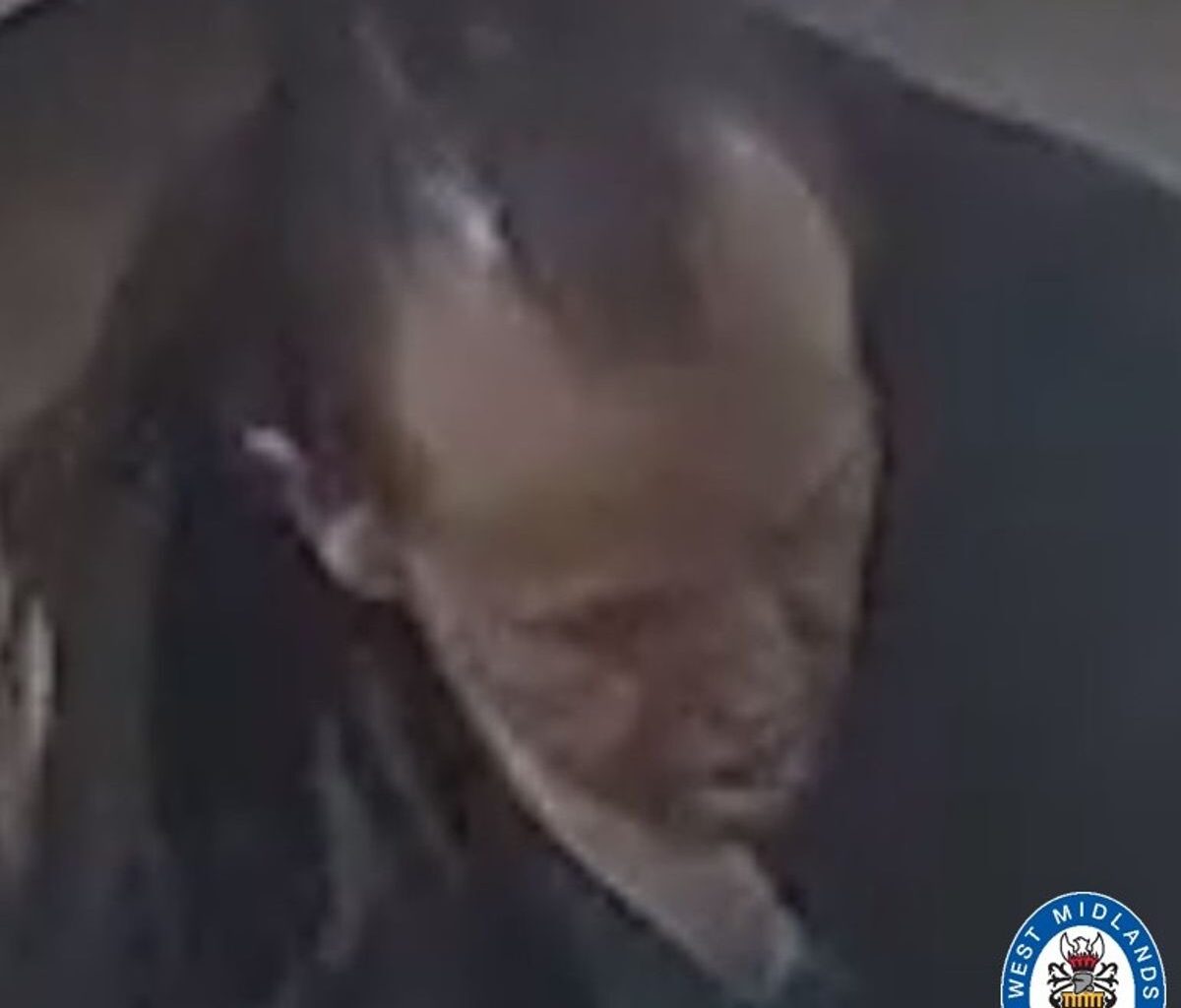 West Midlands Police said it wanted to speak to this man. Photo: West Midlands Police