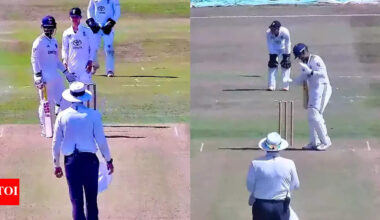 3 fours in 1 over and OUT: Vaibhav Suryavanshi fails to fire in 1st Youth Test vs England | Cricket News