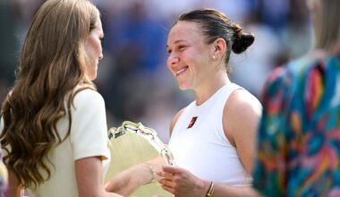 Amanda Anisimova explains what the Princess of Wales said after Wimbledon final defeat