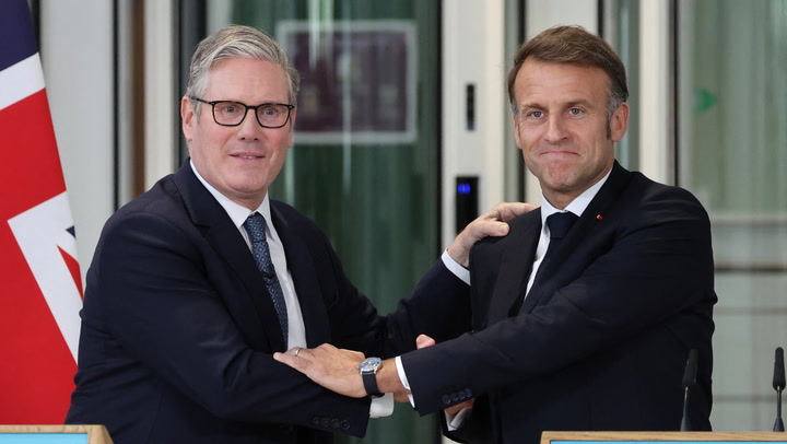 Macron blames Brexit for migration crisis as new deal announced with Starmer