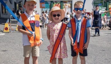 Sun shines on Augher as it hosts Twelfth festivities for first time in six years