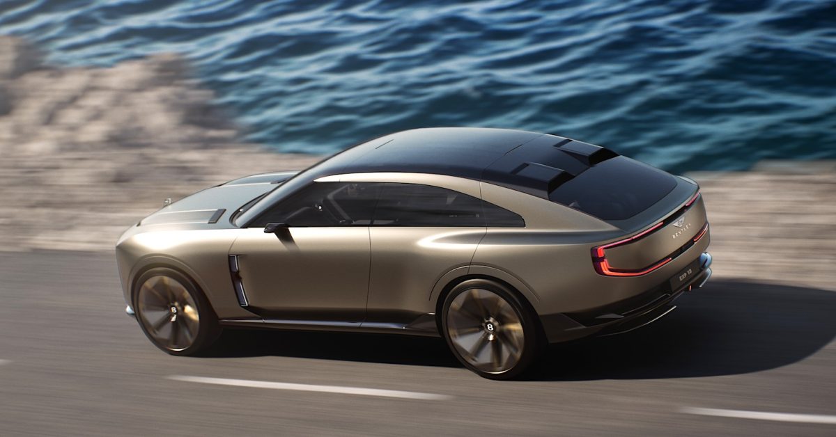 Upcoming electric Bentley blends 1930s style with 2030s tech