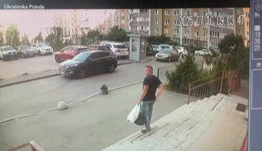 CCTV: Ukrainian intelligence officer shot dead in Kyiv assassination