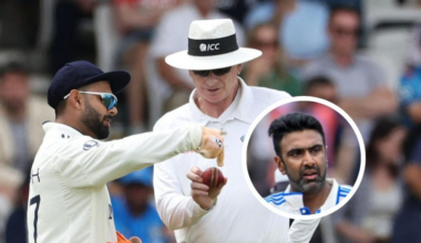 Ashwin vs Paul Reiffel