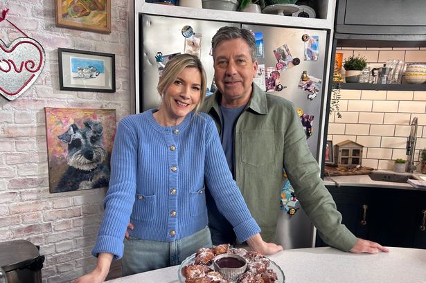 John Torode and Lisa Faulkner 