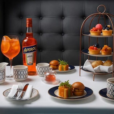 Aperol Spritz Afternoon Tea