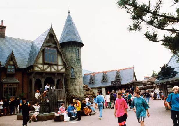 Alton Towers Theme Park in 1992