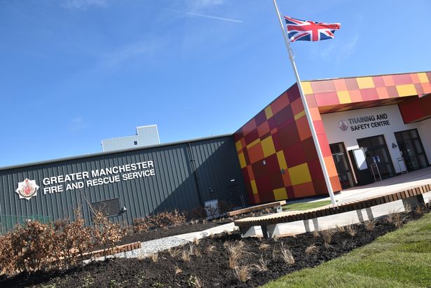 The GMFRS training centre in Bury