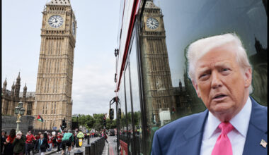 Trump-Epstein Poster Plastered in London Ahead of President’s UK Visit: