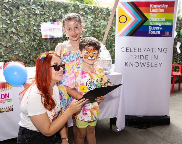 One Knowsley Pride event at Court Hey Park Huyton.