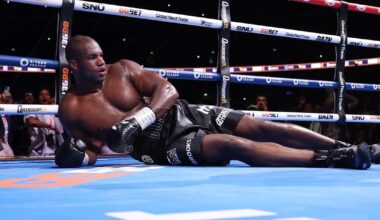 Anthony Joshua made two-word comment after Oleksandr Usyk KO'd Daniel Dubois