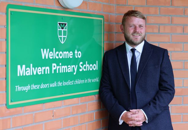 Malvern Primary School, Huyton pictured Headteacher Tony James. 