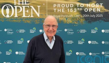 Hosting Open a ‘tribute’ to people of Northern Ireland, says George Mitchell