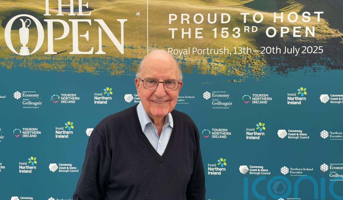 Hosting Open a ‘tribute’ to people of Northern Ireland, says George Mitchell