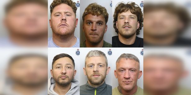 The gang has been sentenced to a combined 55 years in jail