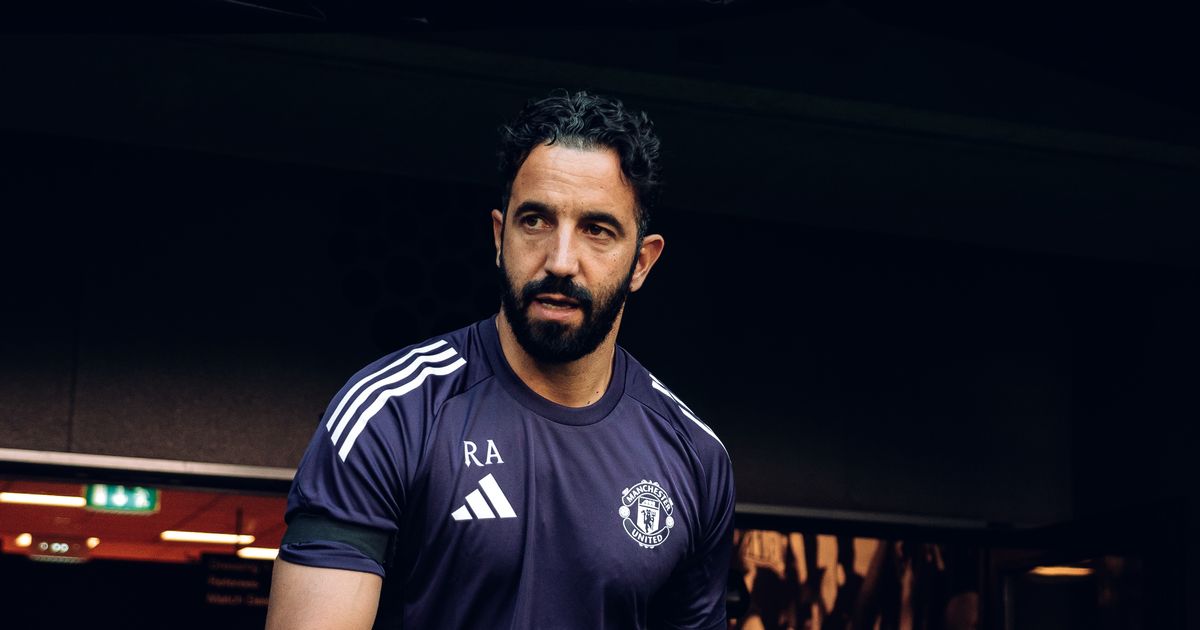 Patrick Dorgu and Amad in United's new away kit