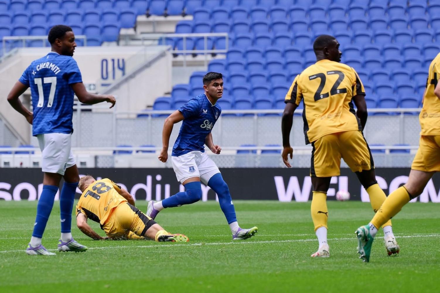 Everton beat Port Vale 2-1 in behind-closed-doors friendly at Hill Dickinson Stadium