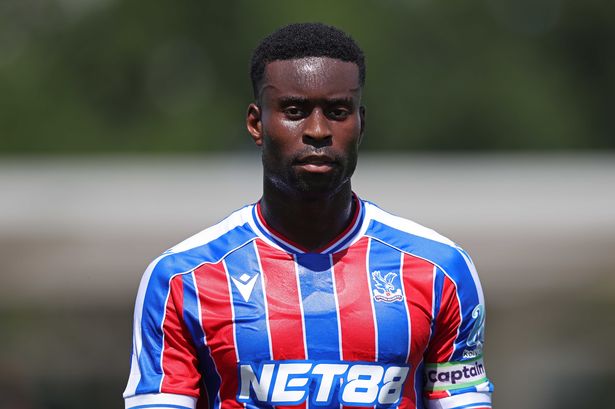 Marc Guehi of Crystal Palace looks on
